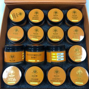 ace ultra 1oz glass jars — premium empty concentrate containers